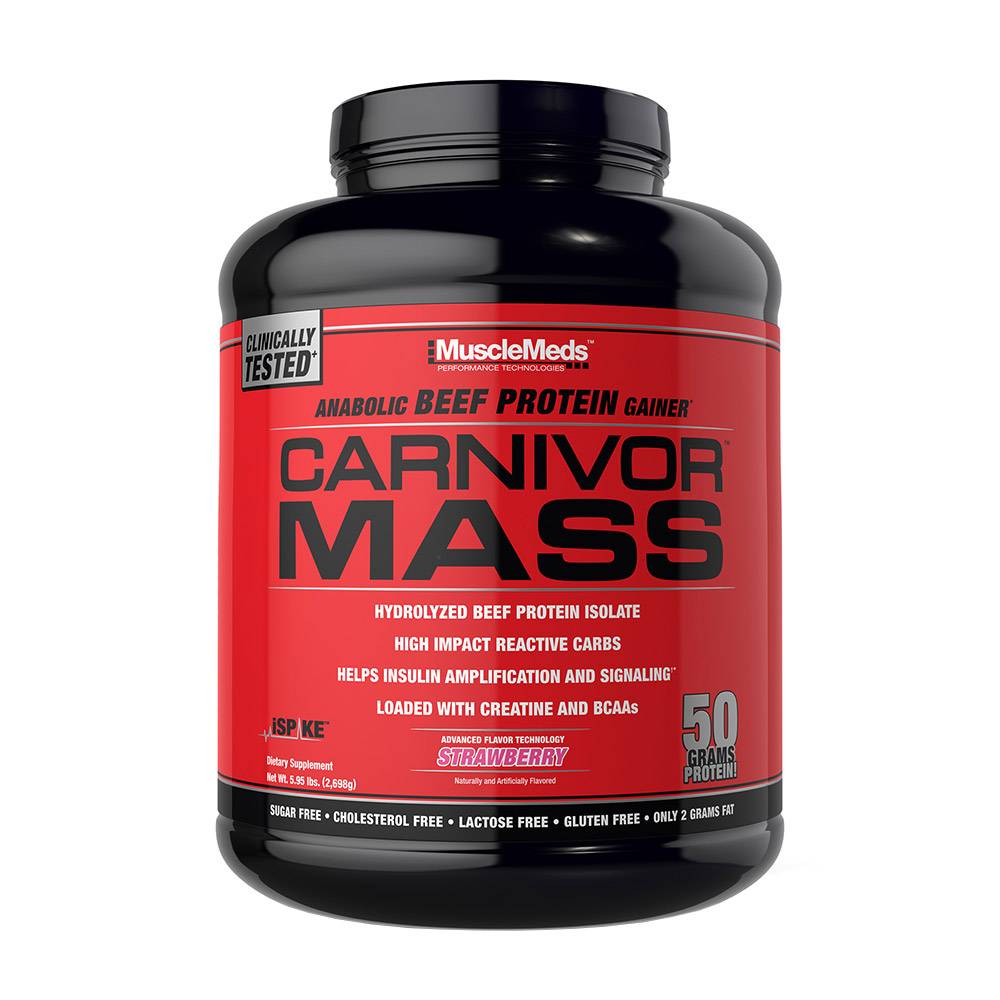 MuscleMeds - Carnivor™ Mass 100% Naudanliha Proteiini Massanlisääjä