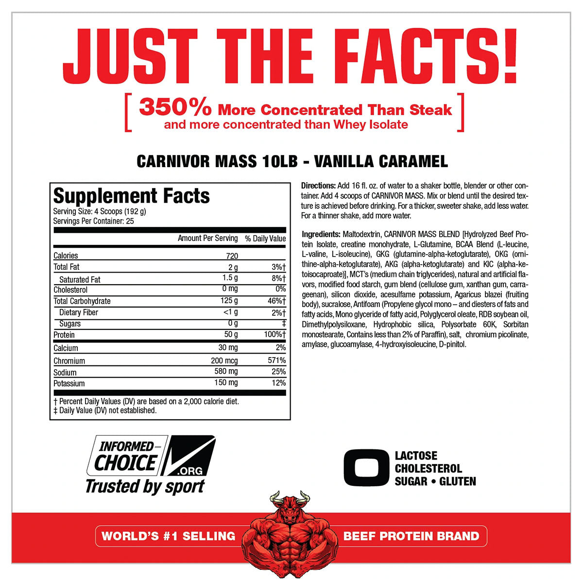 MuscleMeds - Carnivor™ 100% Beef Protein
