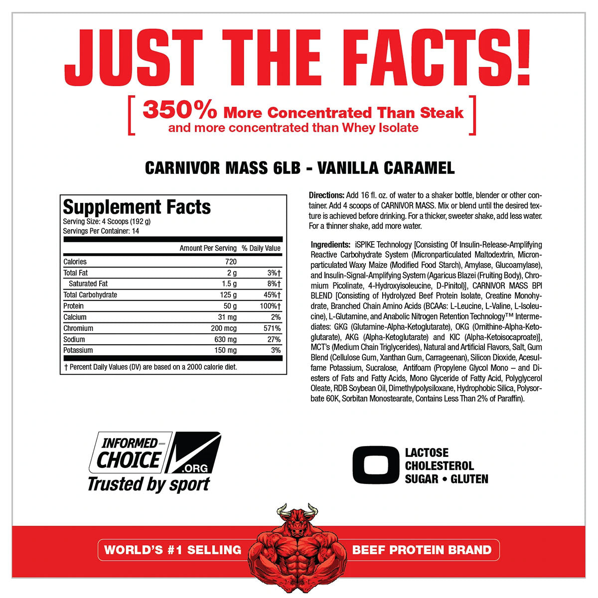 MuscleMeds - Carnivor™ 100% Beef Protein
