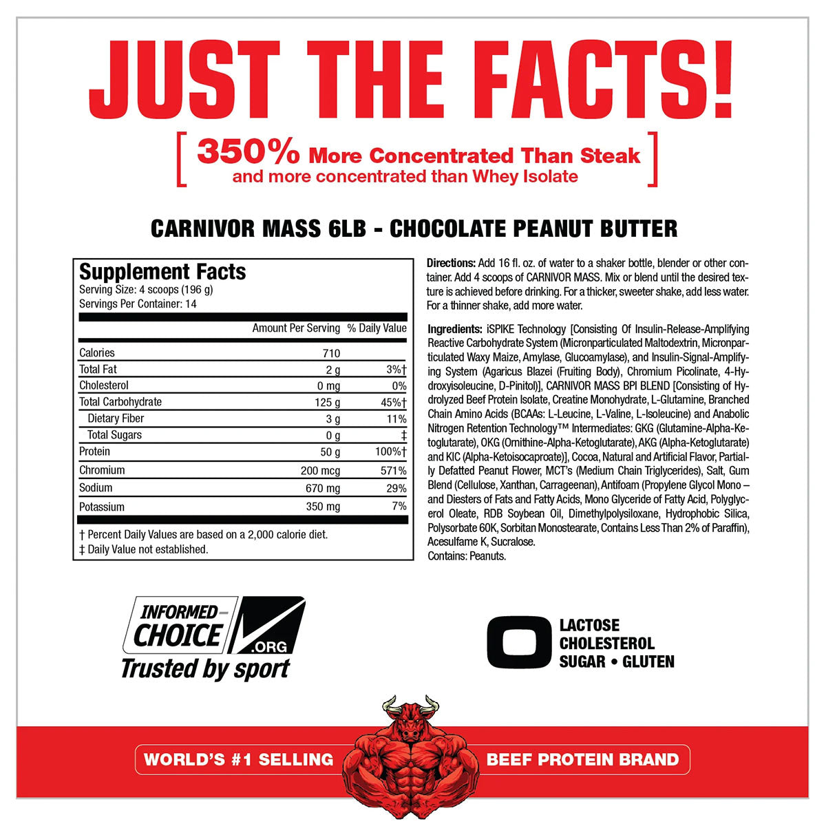 MuscleMeds - Carnivor™ 100% Beef Protein