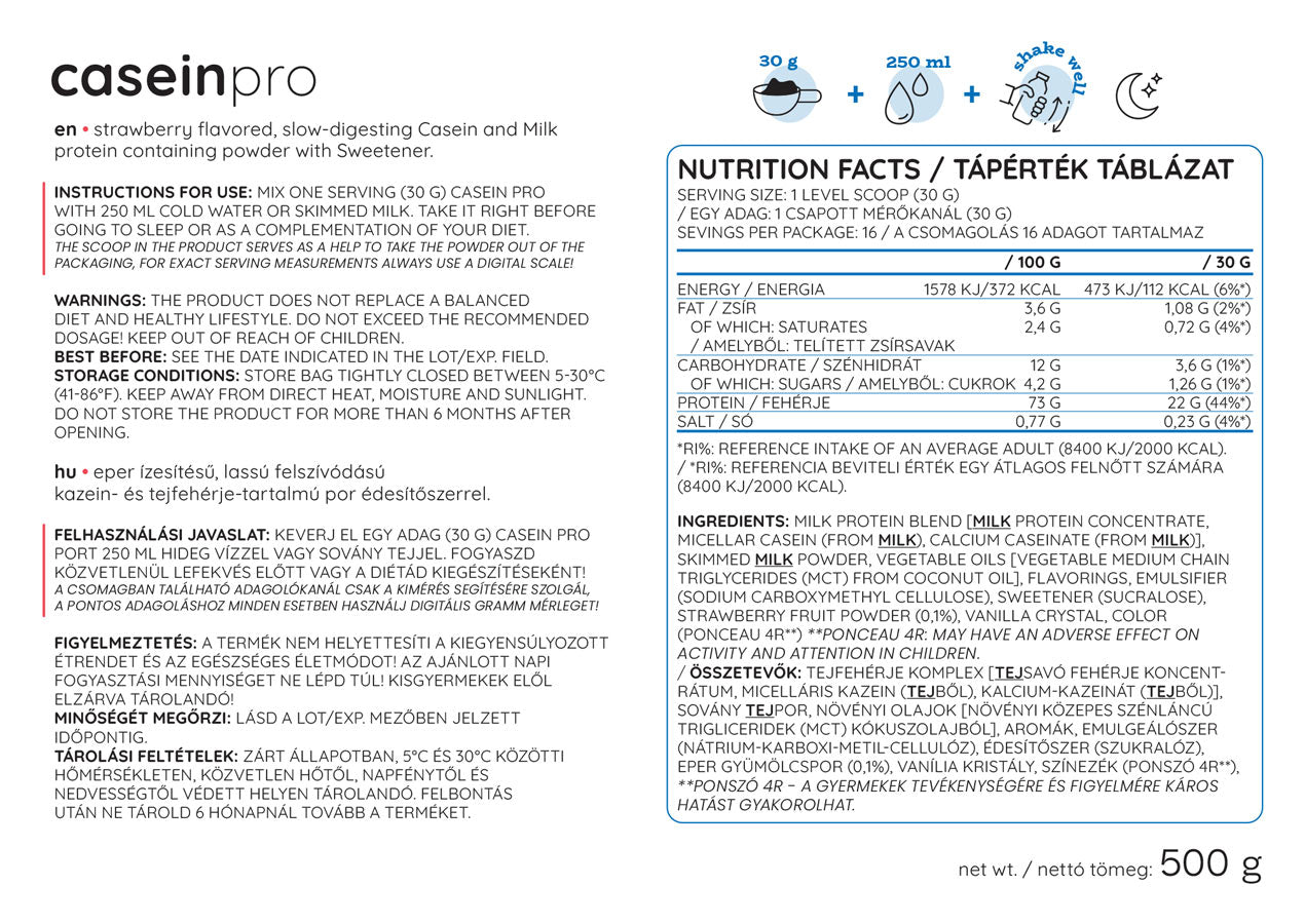 Nutriversum - Casein Pro - 500g