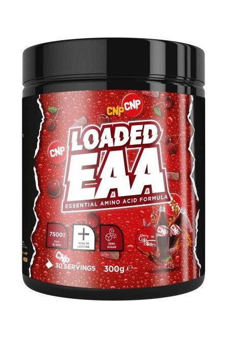 CNP Loaded EAA 300g tub, essential amino acid formula for muscle recovery and performance boost.