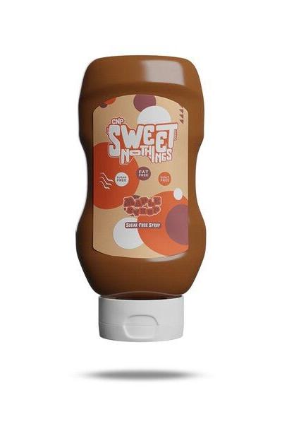 CNP Sweet Nothings Syrup bottle, zero calorie, guilt-free sweet syrup for healthy eating.