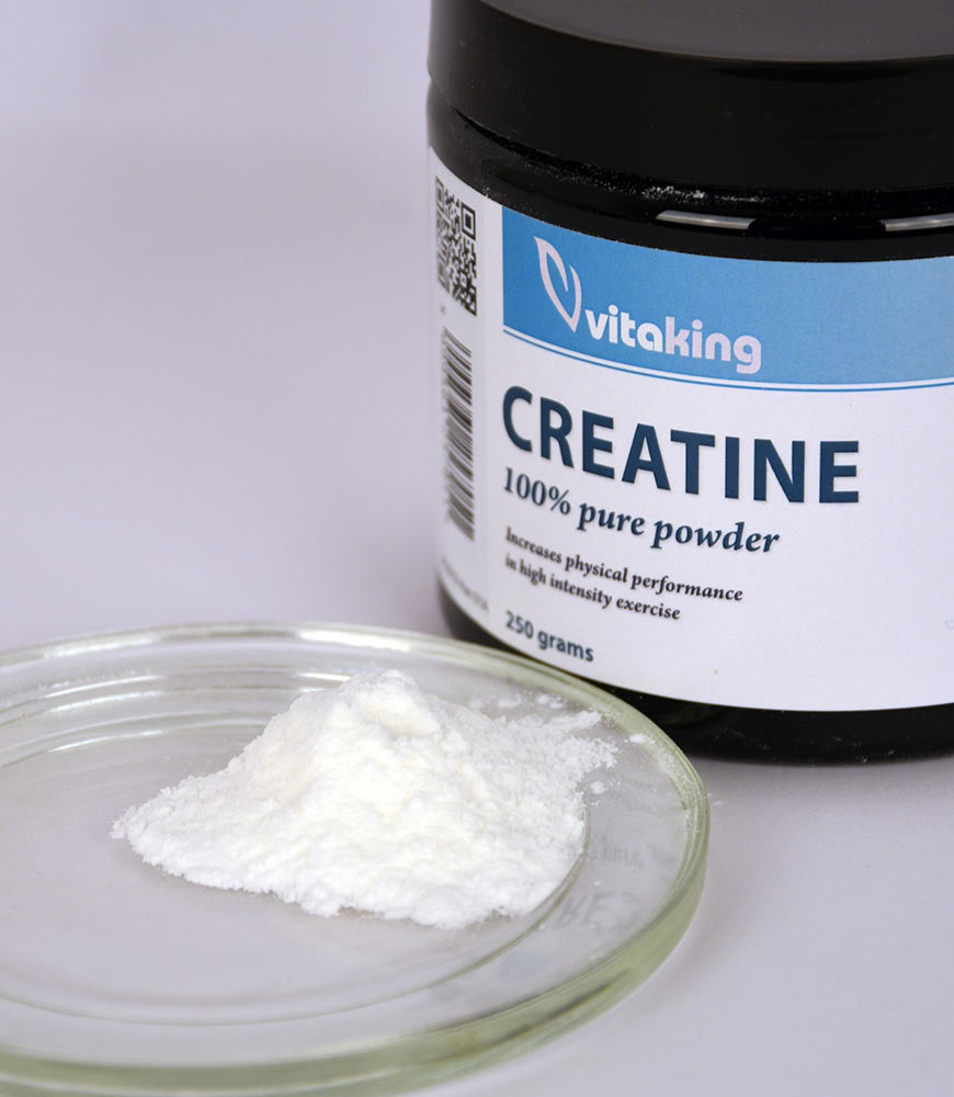 Vitaking Creatine scoopel mätslev ingår