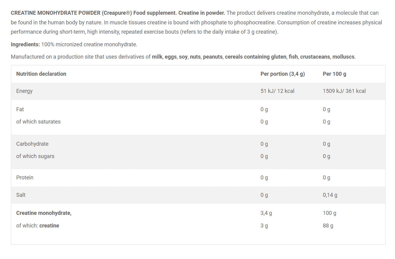 Olimp Labs - Rocky Athletes Creatine