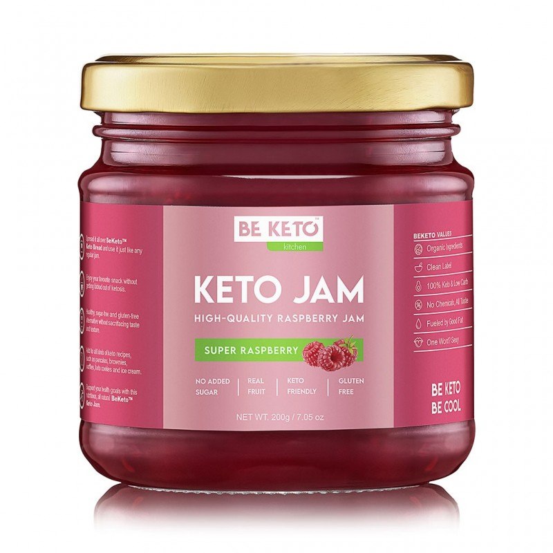 BeKeto - Keto Jam - Sukkeriet Spread