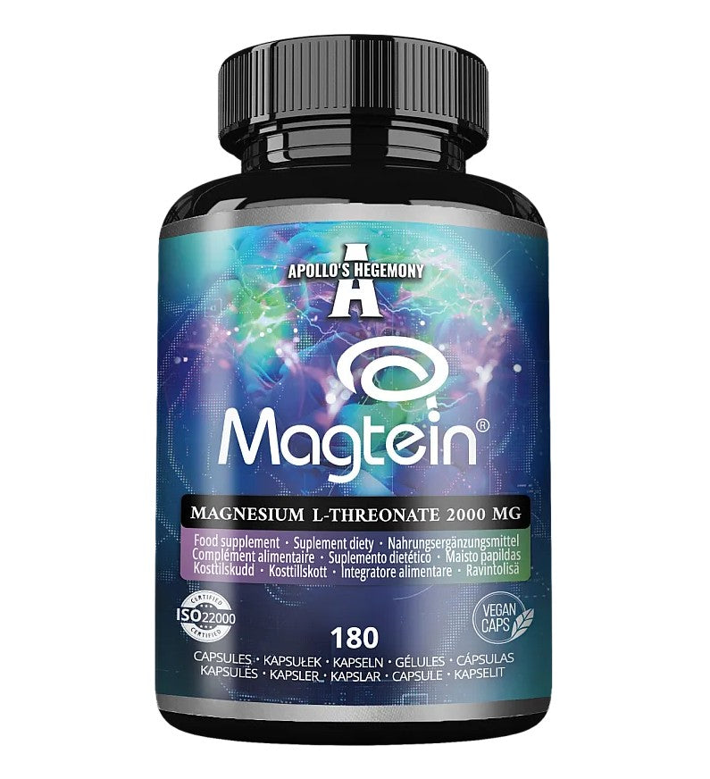 Apollo'S Hegemony - Magtein Magnesium L-Threonate - 180 kapsler