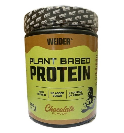 Weider - Plant Based Protein - 450g (KORT DATO 2026-08-30)