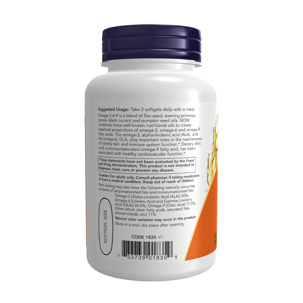 NOW Foods - Omega 3-6-9