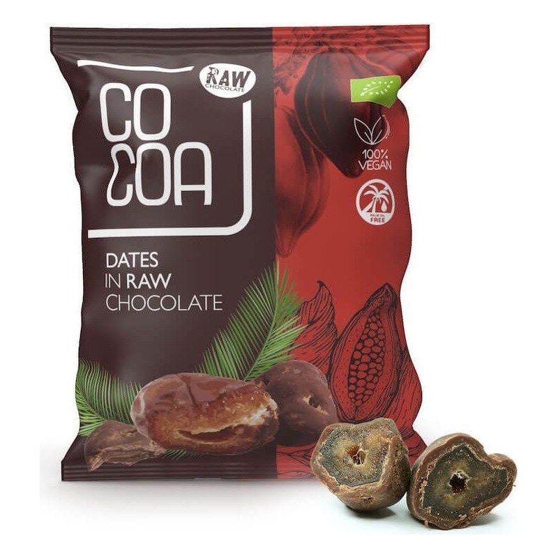 Bio Planet - Kakao Dadeler i Rå Chokolade