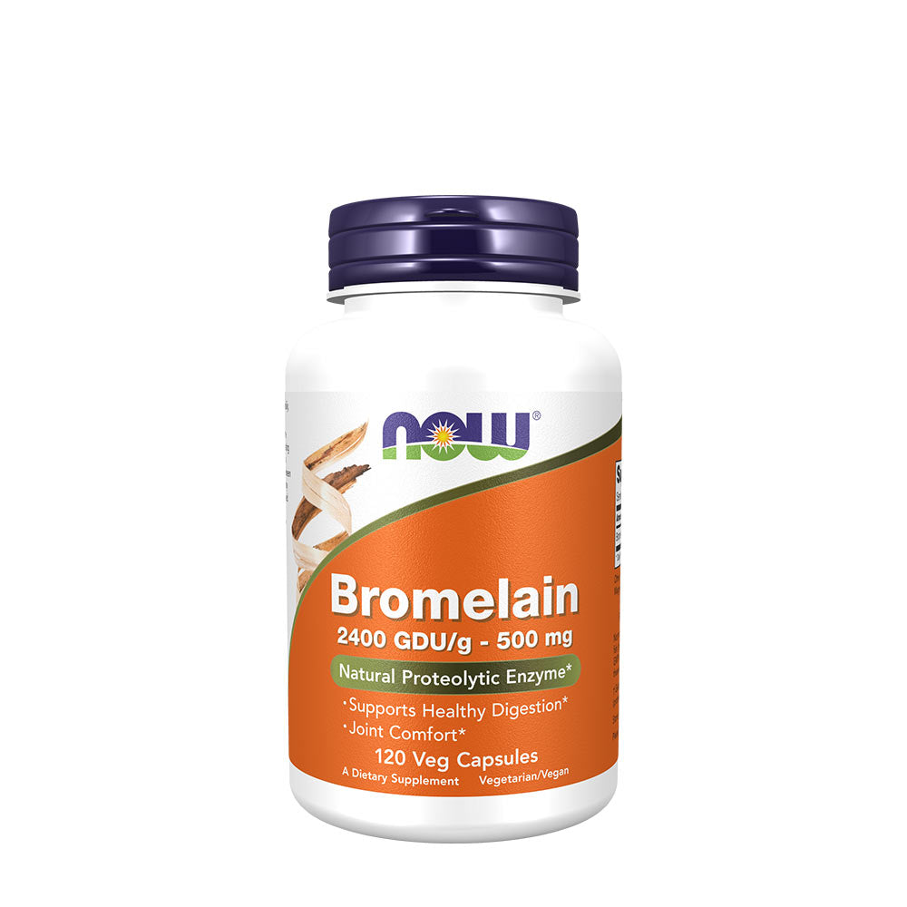 NOW Foods - Bromelain - Fordøjelsesenzym