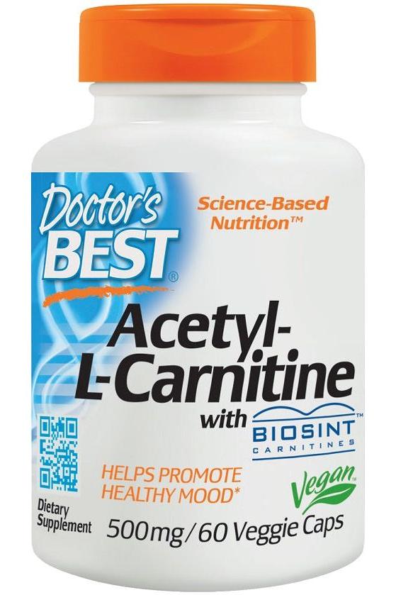 Doctor's Best - Acetyl L-Carnitine with Biosint Carnitines - Nutri.se