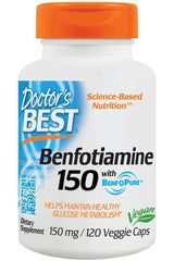 Doctor's Best - Benfotiamine with BenfoPure - Nutri.se