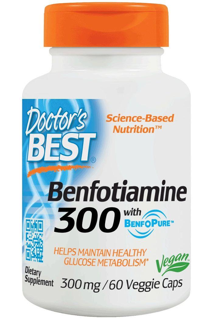 Doctor's Best - Benfotiamine with BenfoPure - Nutri.se