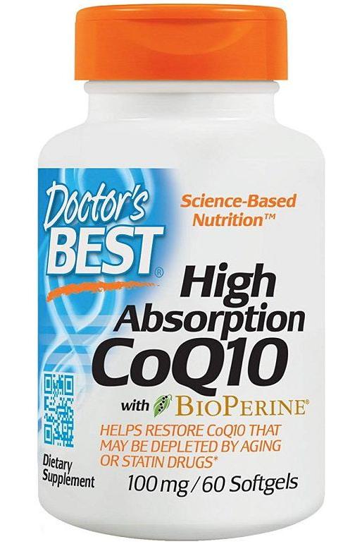 Doctor's Best - High Absorption CoQ10 with BioPerine - Nutri.se