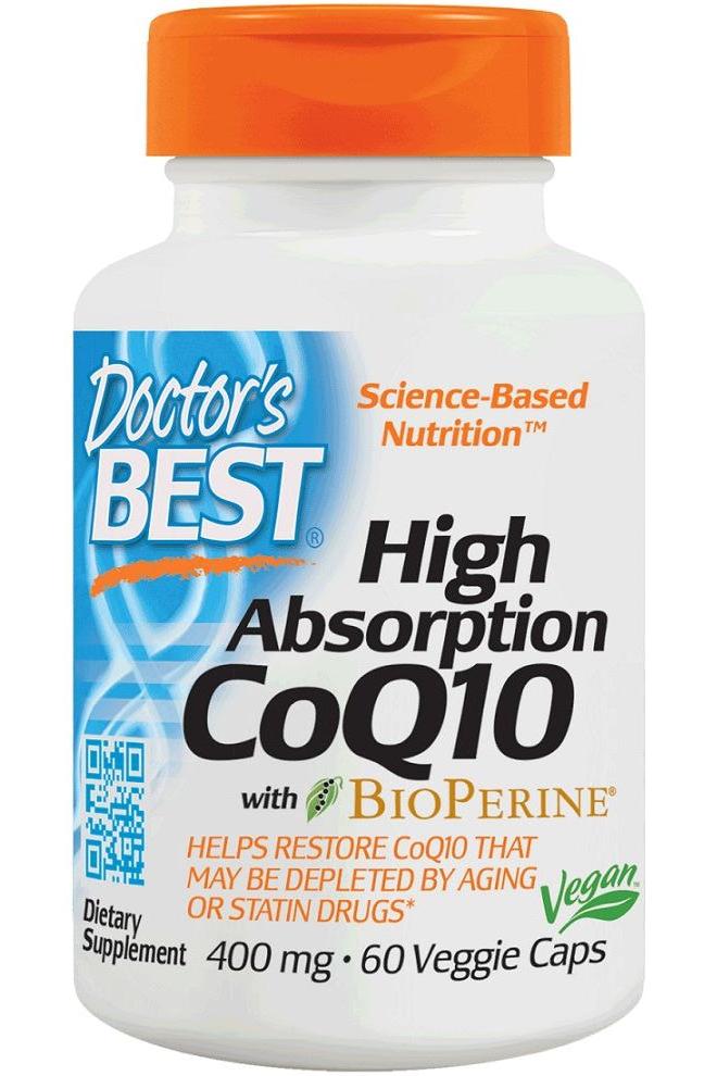 Doctor's Best - High Absorption CoQ10 with BioPerine - Nutri.se