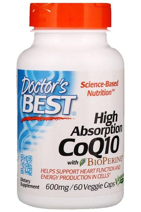Doctor's Best - High Absorption CoQ10 with BioPerine - Nutri.se