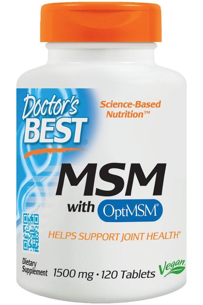 Doctor's Best - MSM with OptiMSM Vegan - Nutri.se