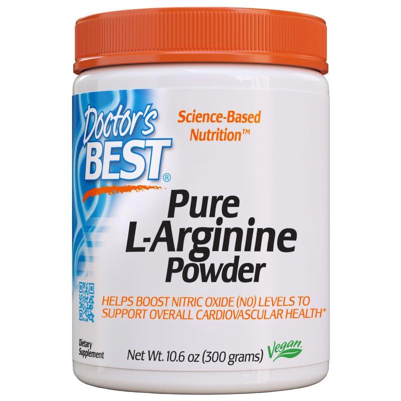 Doctor's Best - Pure L - Arginine Powder - 300 grams - Nutri.se