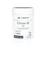 Dr. Enzmann Chrom III MSE supplement bottle with 120 tablets for natural trivalent chromium support.