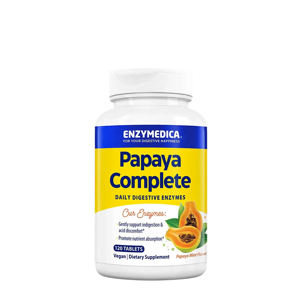 Enzymedica - Papaya Complete - Papaya Mint - 120 Tabs