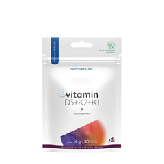 Nutriversum - Vitamin D3 + K2 + K1 - 30 Softgels