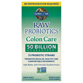 Garden Of Life - Raw Probiotics Colon Care - 30 kapselia