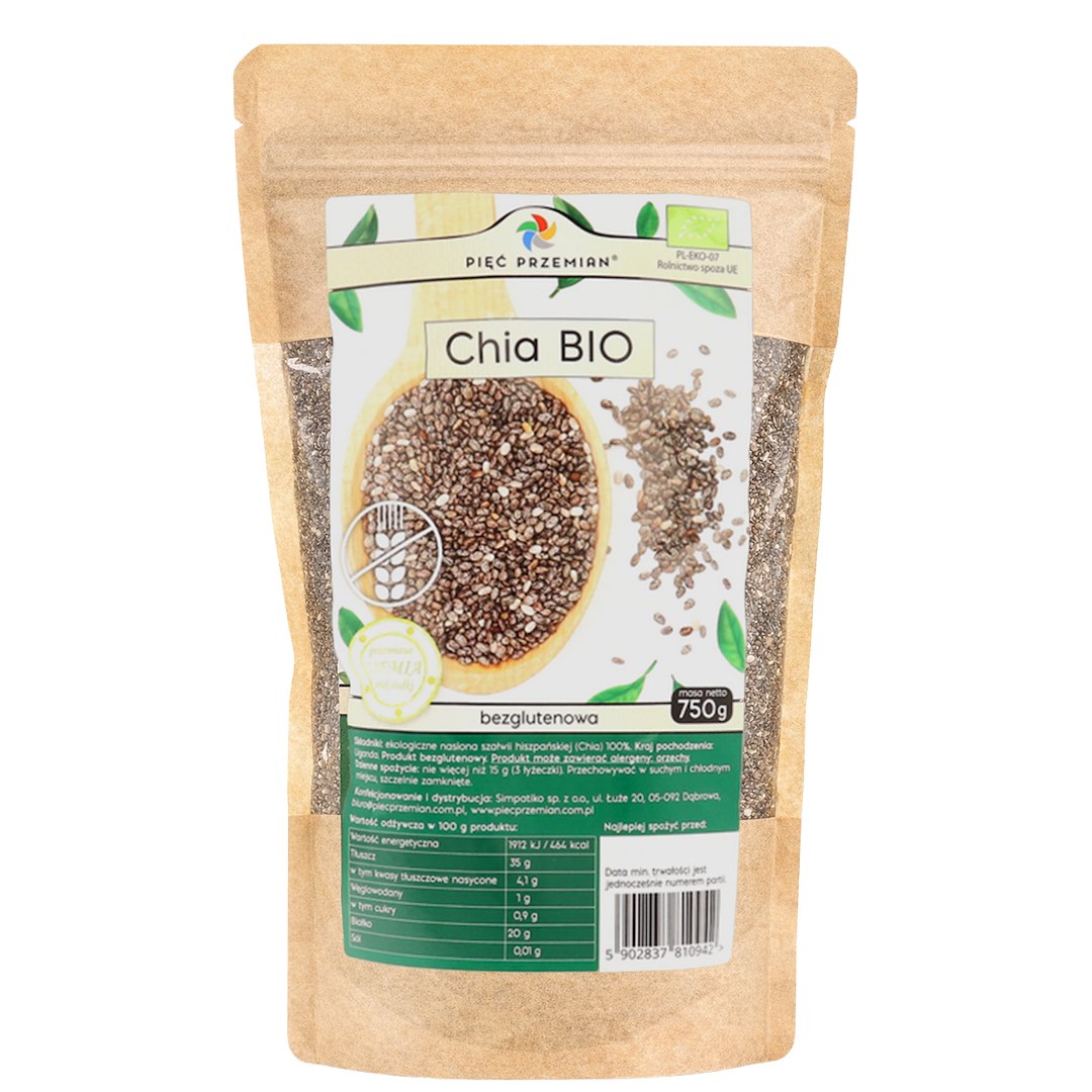 Viisi Muutosta - Organic Chia Seeds BIO