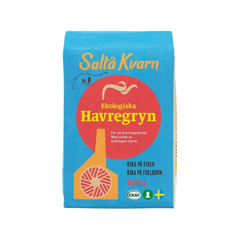 Saltå Kvarn - Havregryn - Økologiske Havregryn