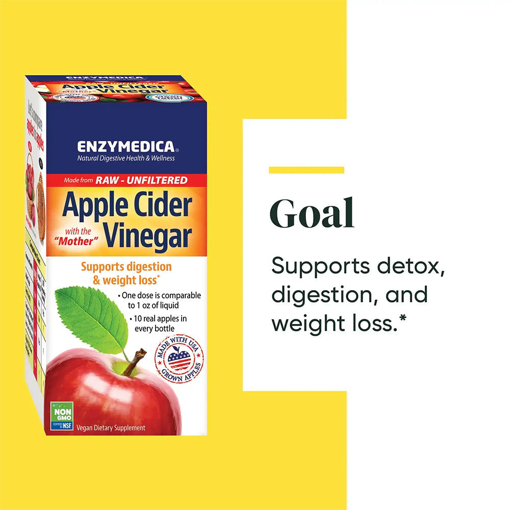 Enzymedica - Apple Cider Vinegar Gummies