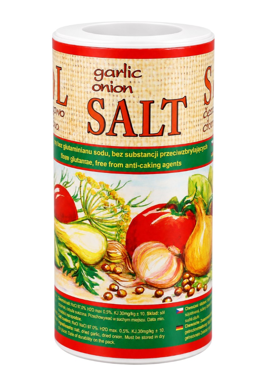 Avena - Løg-Hvidløg Salt 185g