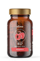 Ekamedica B17 Amygdalin supplement bottle with 60 capsules, natural apricot kernel extract.