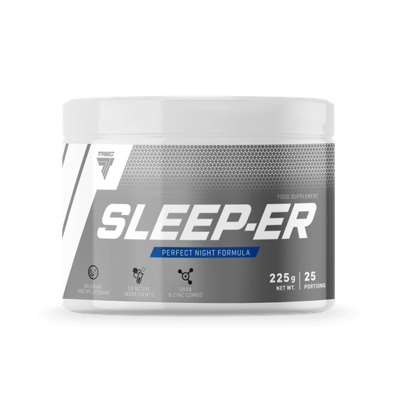 Sleep-Er Citron baksida med näringsinformation