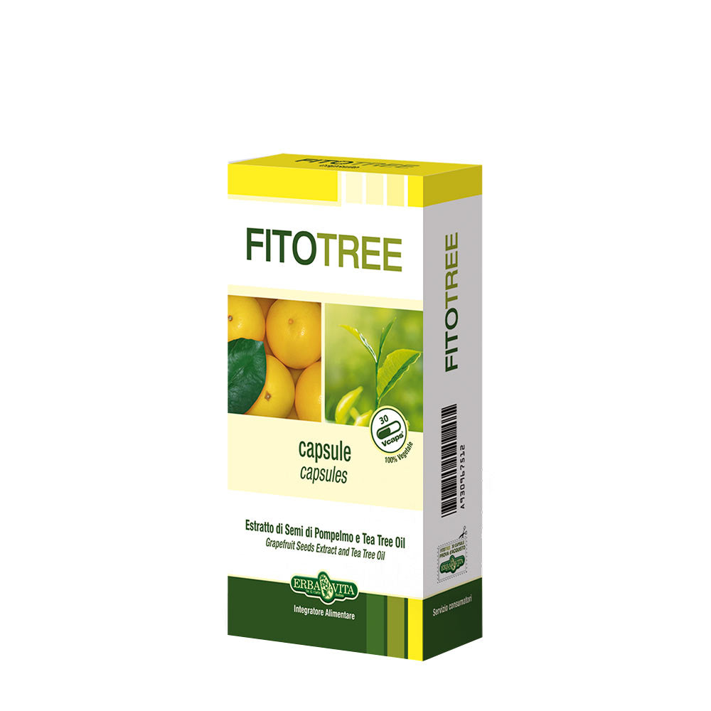Erba Vita - (Pääbrändi Etiketissä) - E. Fitotree Caps - 30 Kapselia