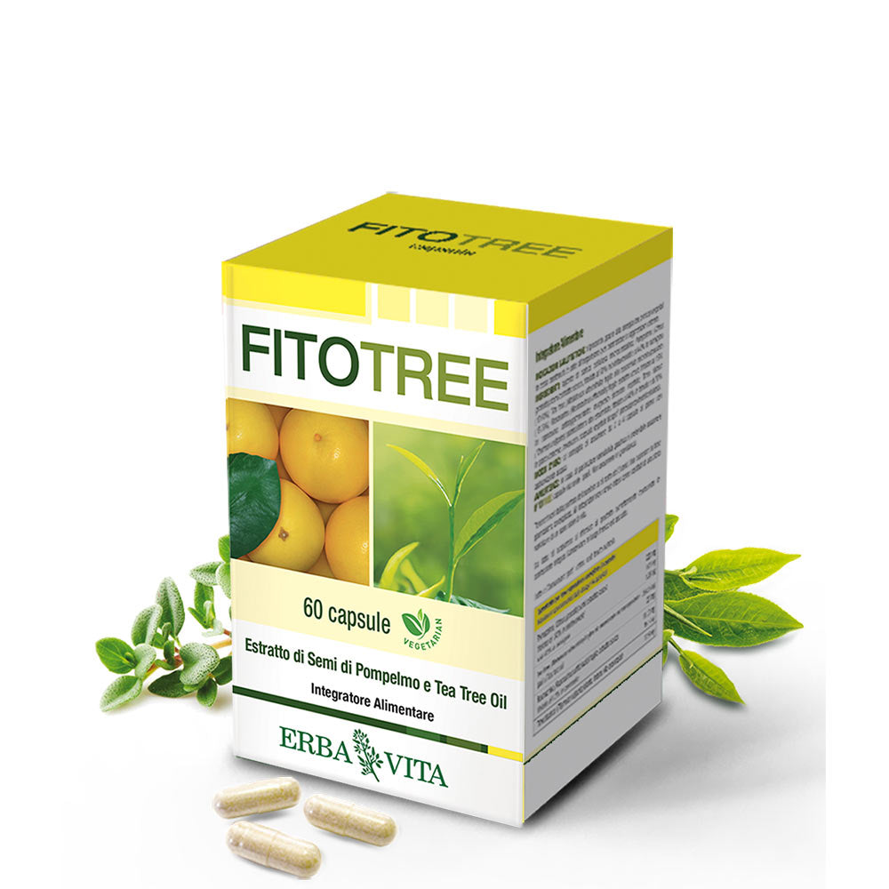 Erba Vita Fitotree ingredienser etikett