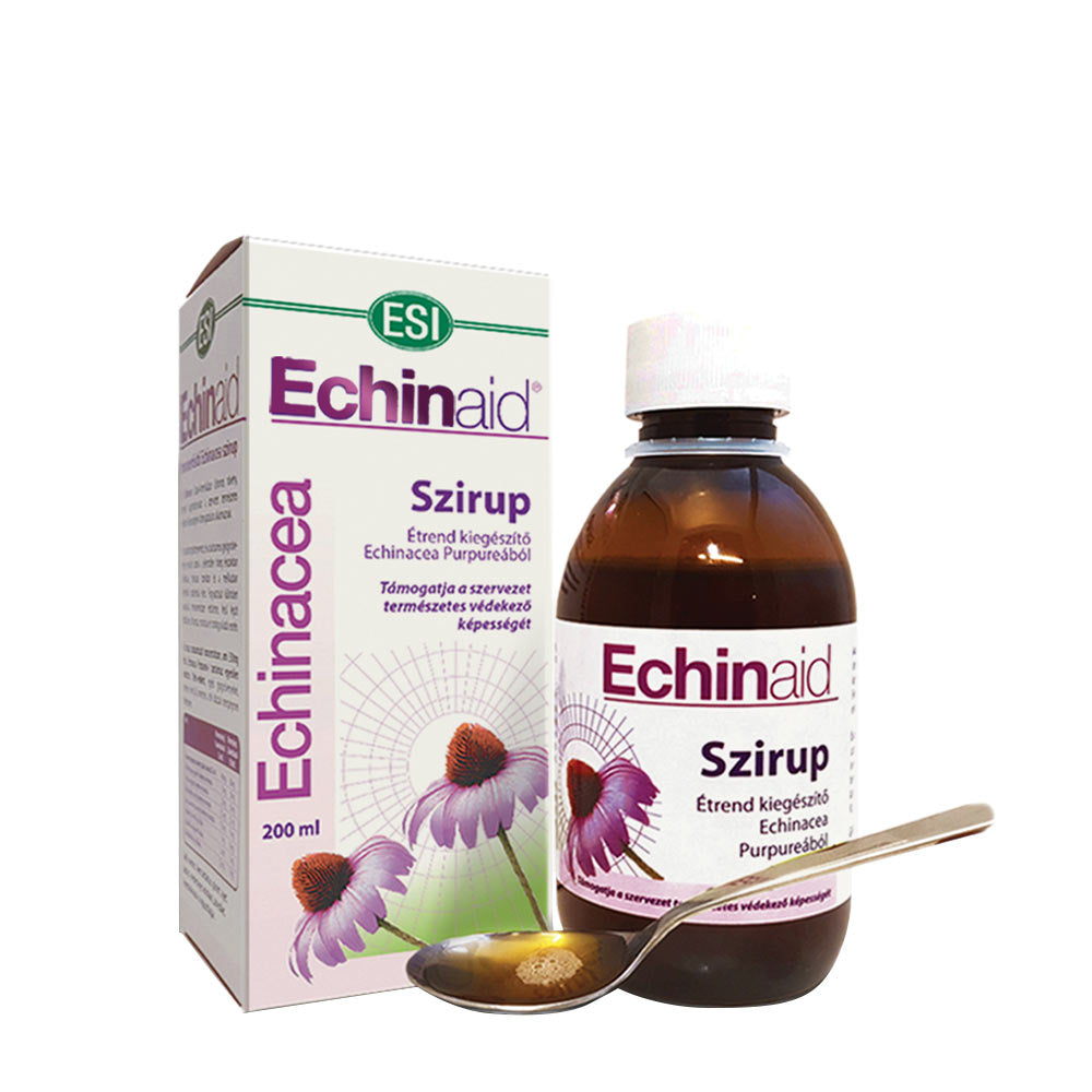 Echinacea Syrup – Immunstöd 200ml framsida