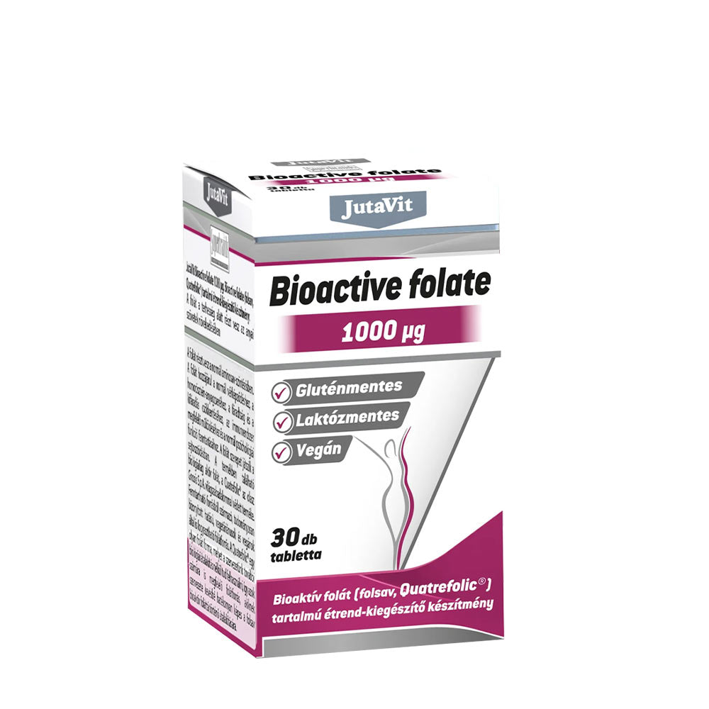 Jutavit - Bioactive Folate 1000mcg - 30 Tabletter