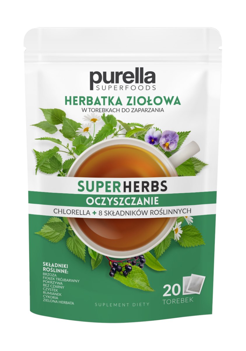 Purella - Super Herbs Digestion Herbal Tea
