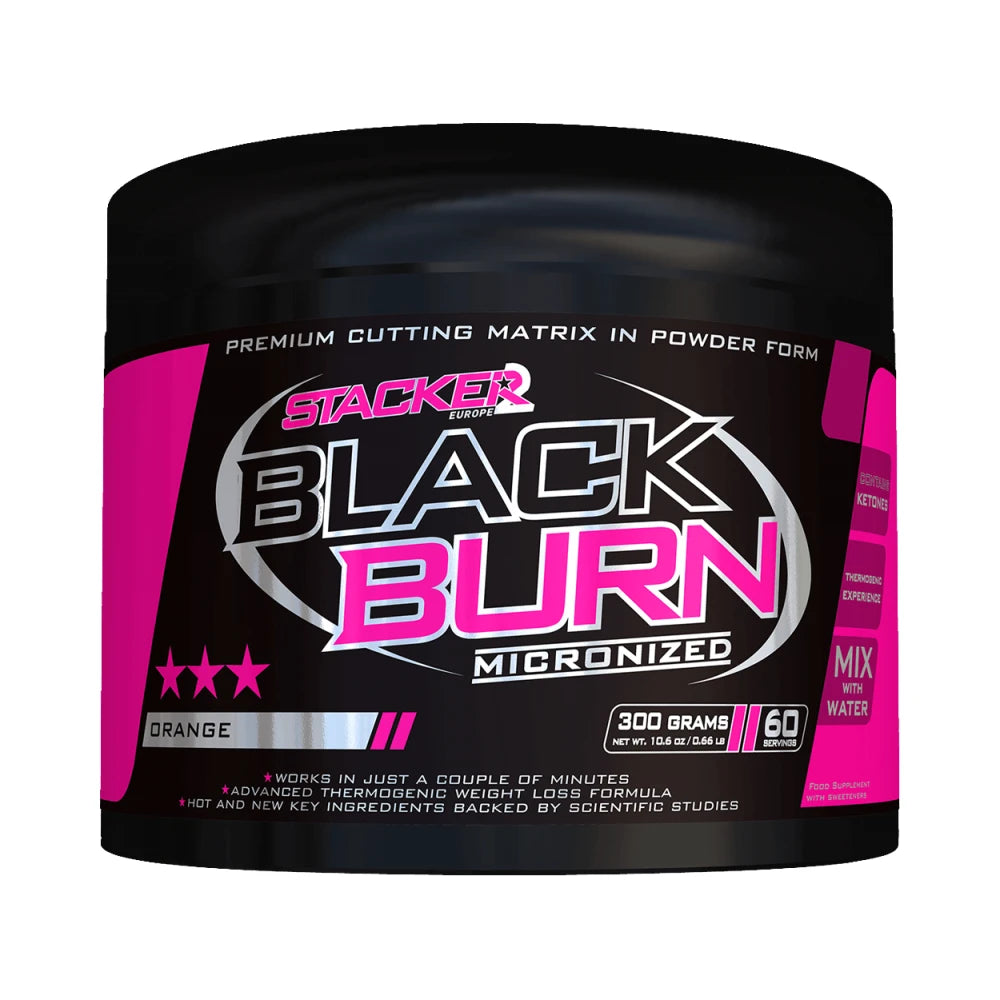 Stacker2 - Black Burn Micronized