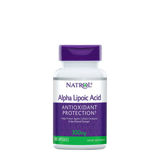 Natrol - Alpha Lipoic Acid - 50 Caps (KORT DATUM 2026-08-30)