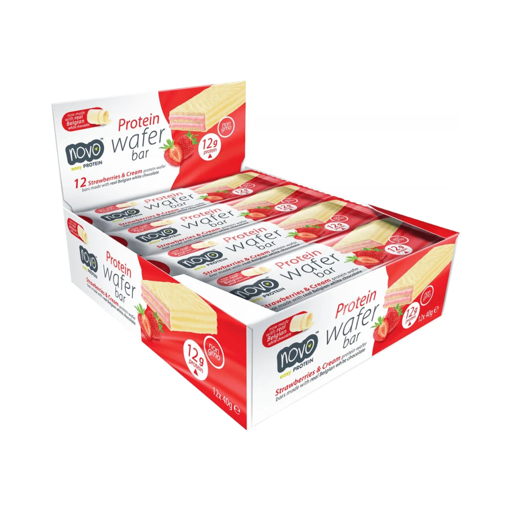 Novo Nutrition - Protein Wafer Bar (12x40g)