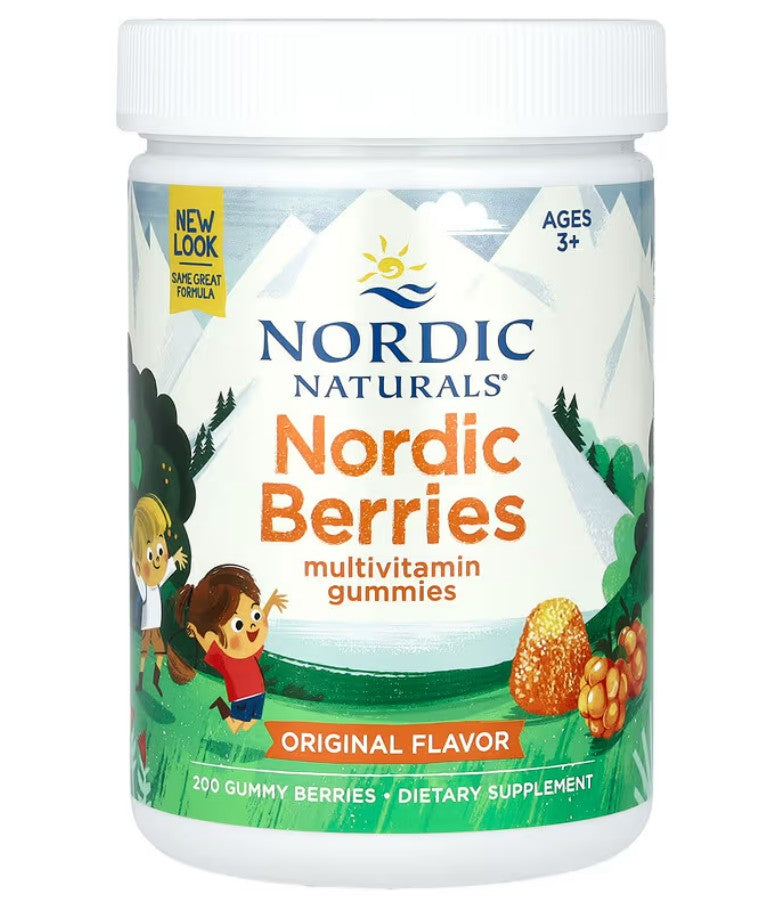 Nordic Naturals - Multivitamin Gummy Berries Original Flavor - 200 Count