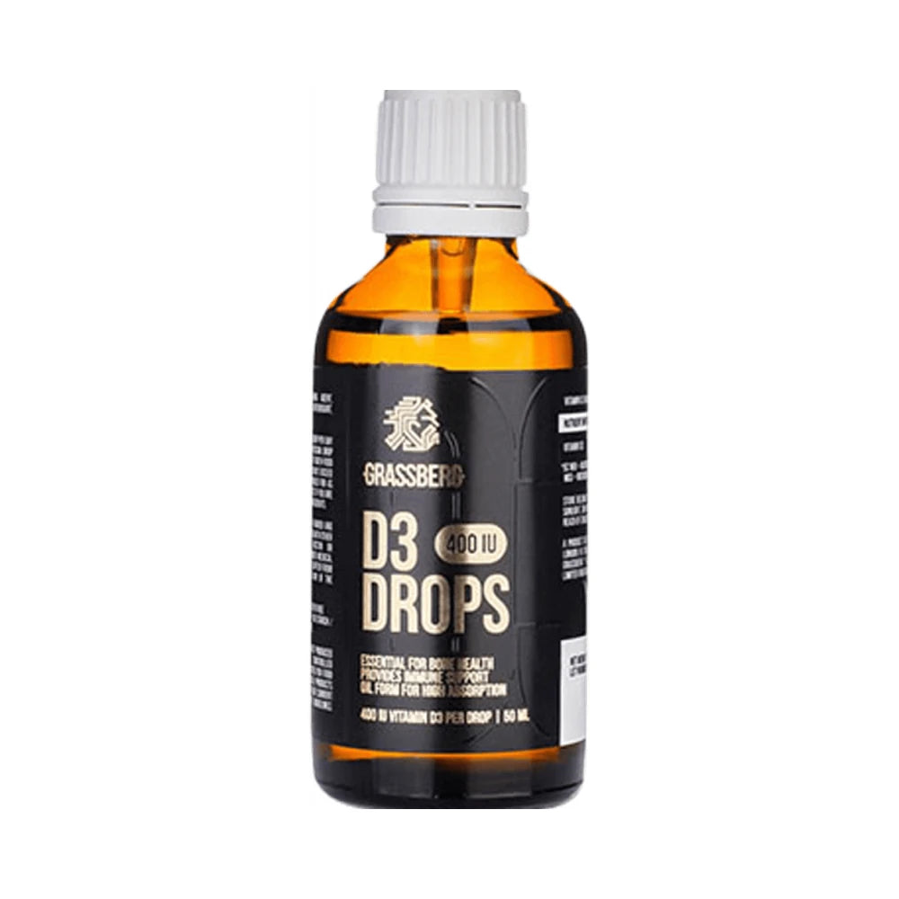 Grassberg - Vitamin D3 400IU Drops
