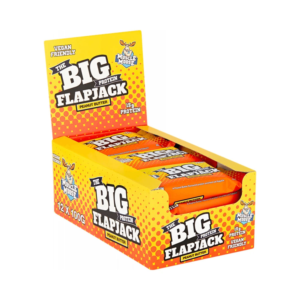 Muscle Moose - Big Protein Flapjack (12x100g)