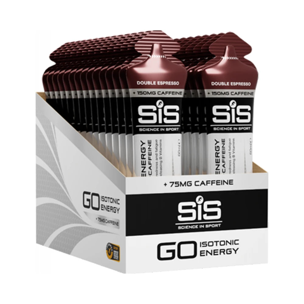 Science In Sport - GO Energy + Caffeine Gels (30x60ml)