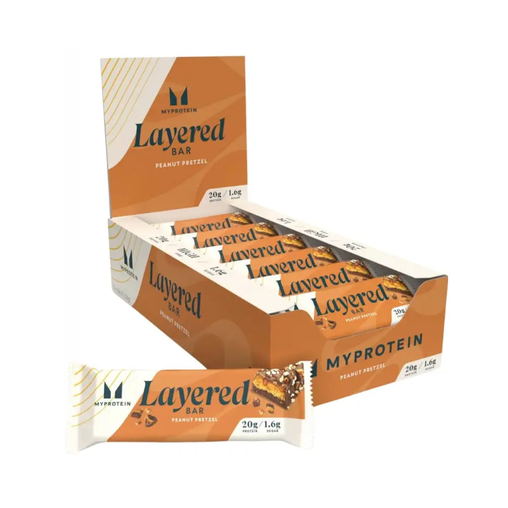 Myprotein (MYVEGAN) - Layered Bars (12x60g)