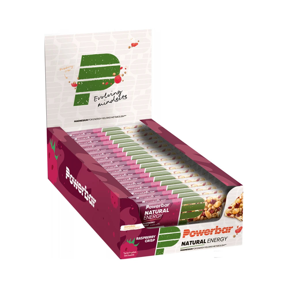 Powerbar - Natural Energy Cereal Bar + Magnesium (18x40g)