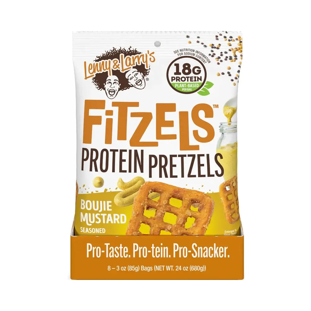 Lenny & Larry's - Fitzels Protein Pretzels (8x85g)
