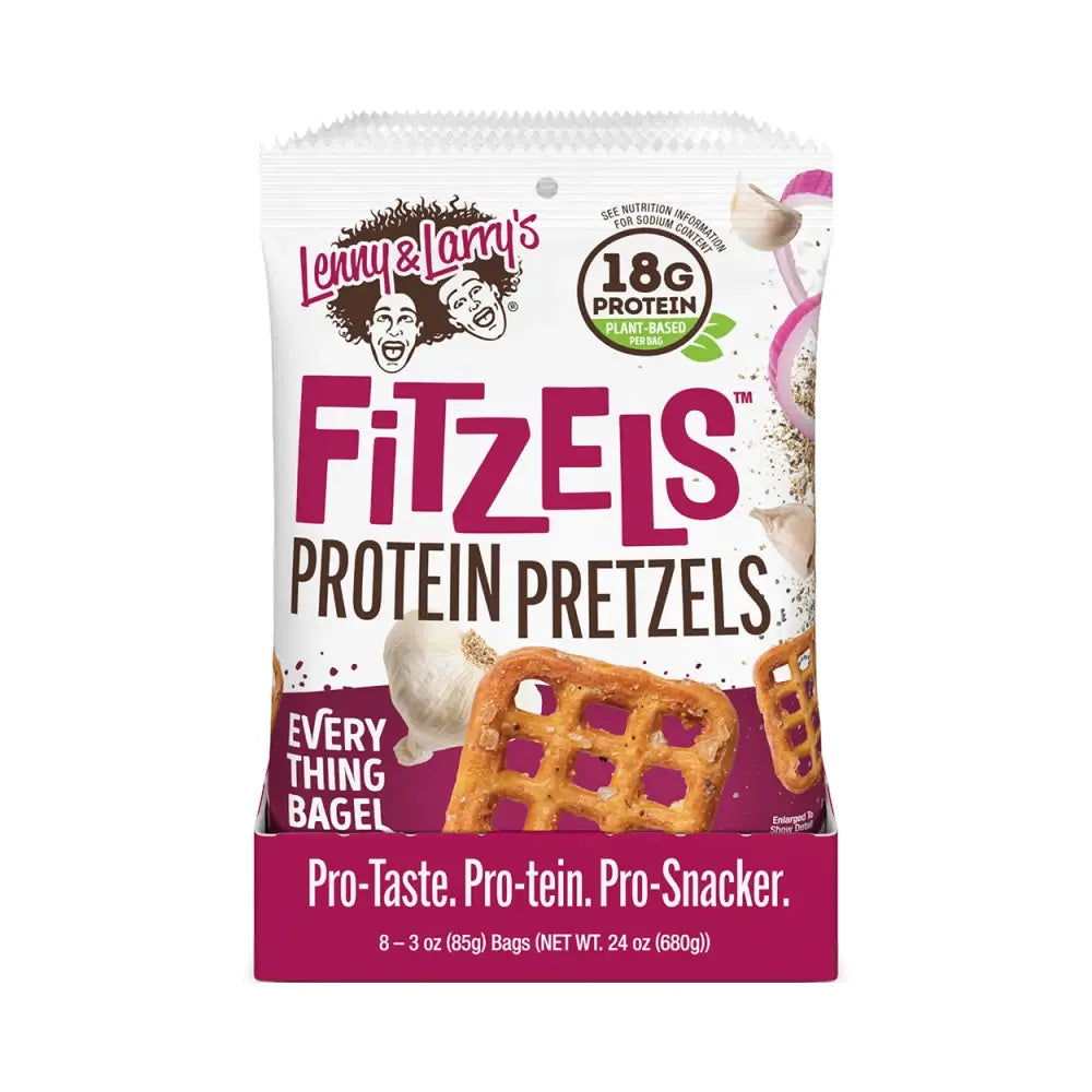 Lenny & Larry's - Fitzels Protein Pretzels (8x85g)