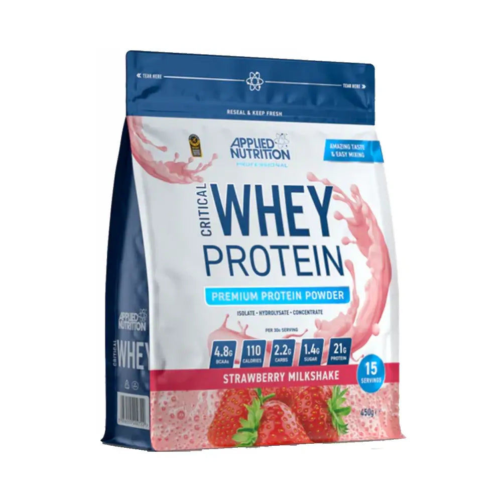 Applied Nutrition - Critical Whey, Strawberry Milkshake - 2000g